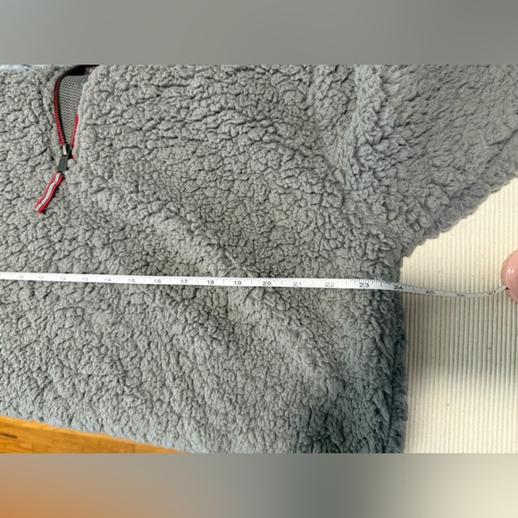 Southern Marsh Gray Zip Up Sweater - Picture 6 of 8